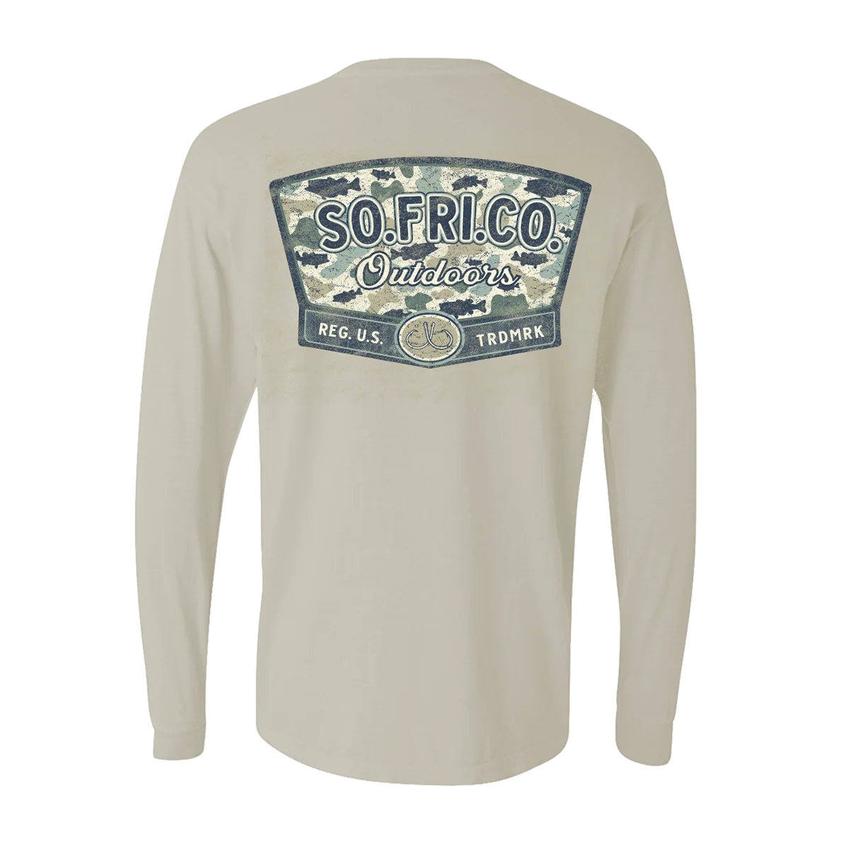 SoFriCo. Cut Bait Long Sleeve Tee - Sandstone