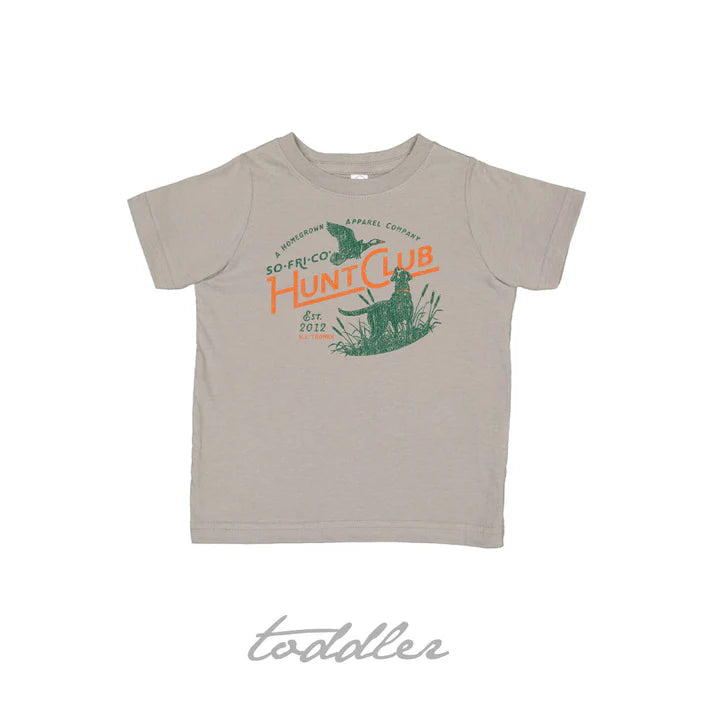 SoFriCo. Hunt Club Toddler Tee - Titanium