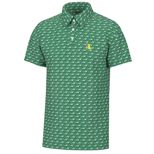 Local Boy Youth Dirty Myrtle Polo - Green