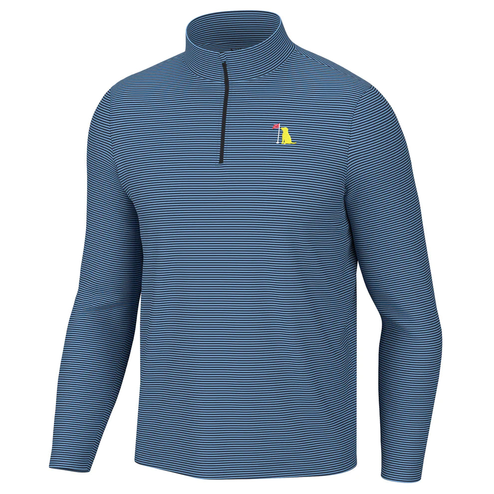 Local Boy Athletic Quarter Zip - Navy Palm