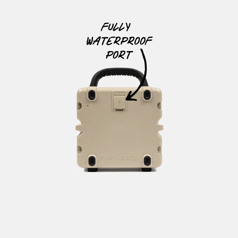 Turtlebox Cub Waterproof Speaker - Tan