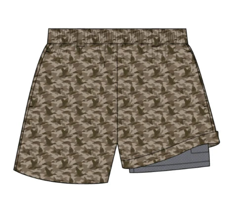 SSCO Youth Everyday Hybrid Short - Mallard Mirage