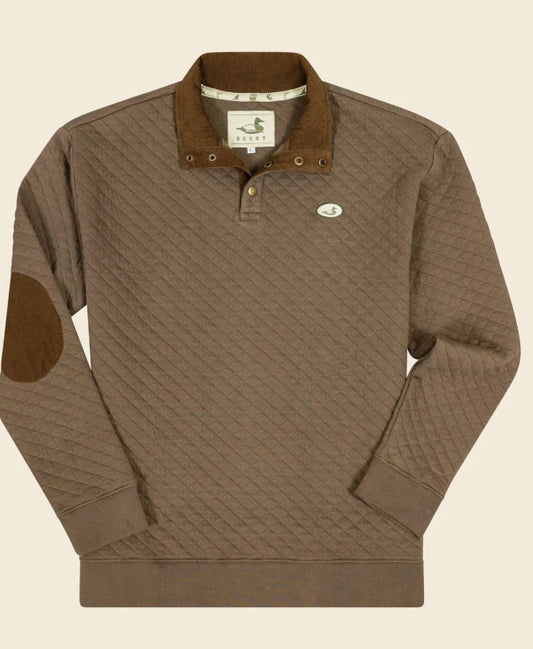 Dixie Decoy Tryon Quilted Henley - Earth
