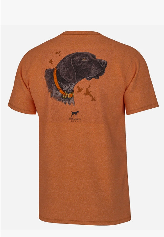 Southern Point Youth Shadow Greyton S/S Tee - Burnt Orange