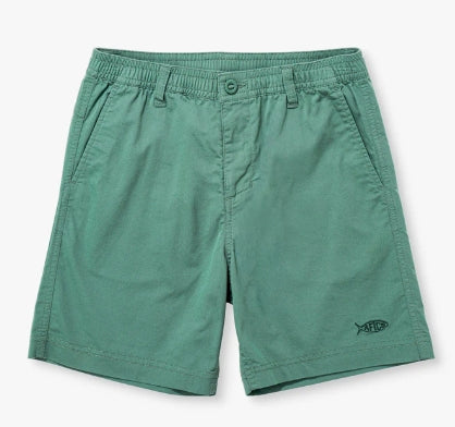 Aftco Youth Landlocked Shorts - Duck Green