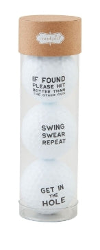 MP Triple Golf Ball Set