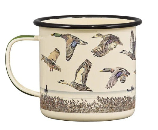 Great Outdoors Lake & Ducks Enamel Mug