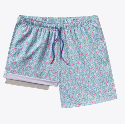SSCO Lets Flamingle Swim Shorts - Lets Flamingle