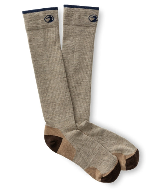 Duck Head Merino Wool Logo Wader Sock - Khaki
