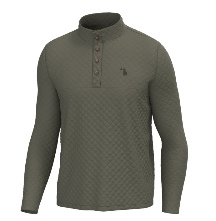 Local Boy Youth Heritage Pullover - Moss Green