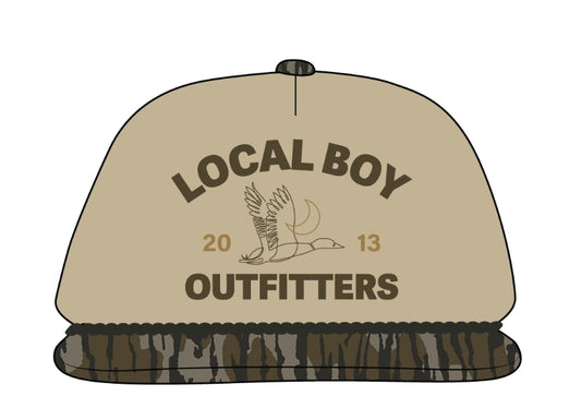 Local Boy Duck Lines Low Profile Rope Hat