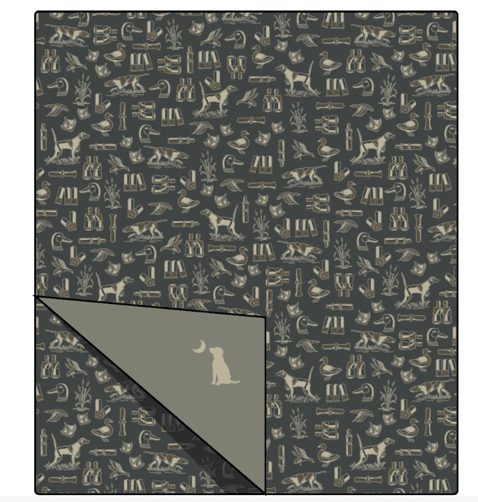 Local Boy Baby Blanket - Brown