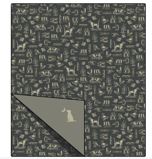 Local Boy Baby Blanket - Brown