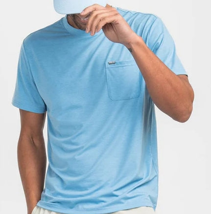 SSCO Max Comfort Pocket Tee - Dusk Blue
