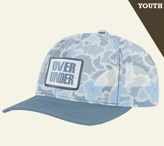 Over Under Youth Estuary Mesh Hat Water Camo