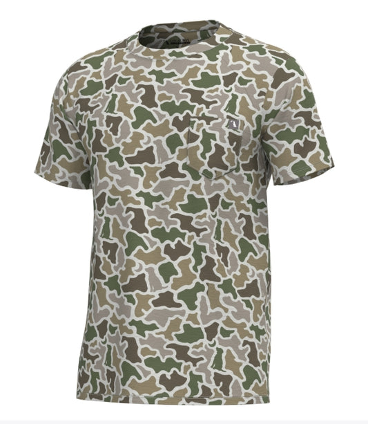Local Boy Youth Heather Blend Crew - DC Dog & Moon Camo