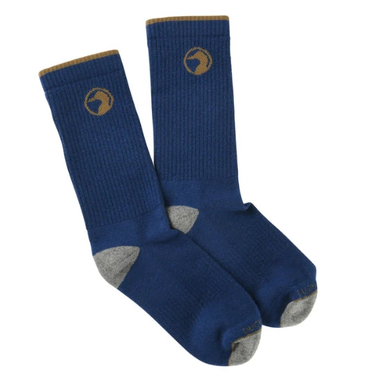 Duck Head Logo Socks - Navy