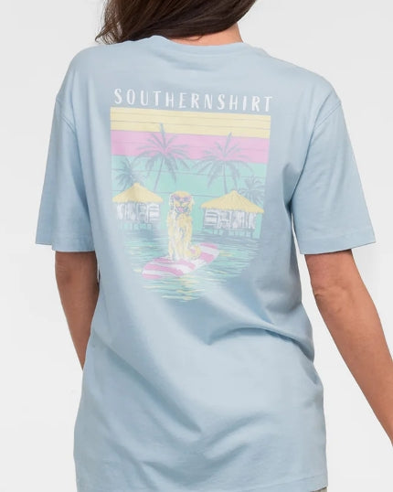 SSCO Youth No Ruffs Waters Tee SS - Skyway
