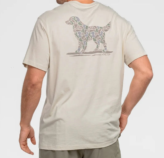 SSCO Camo Retriever Tee SS - Moonlight