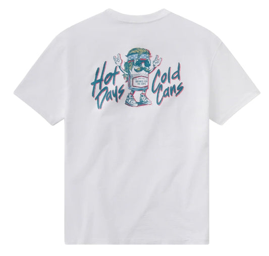 SSCO Cold Cans Tee SS - Bright White