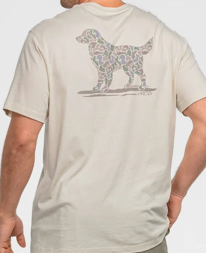 SSCO Youth Camo Retriever Tee SS - Moonlight