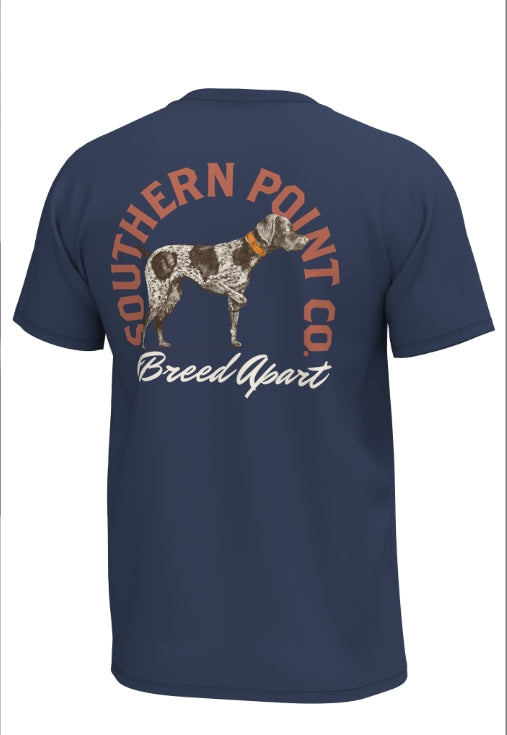 Southern Point Greyton Arch Tee- Deep Water