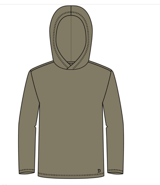 Duck camp Men's Essential drirelease® Hoodie - Sagebrush