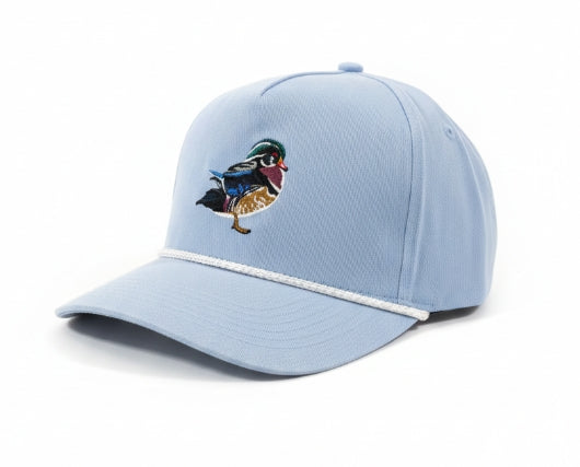 Prairie Oaks Wood Duck Rope Hat - Blue
