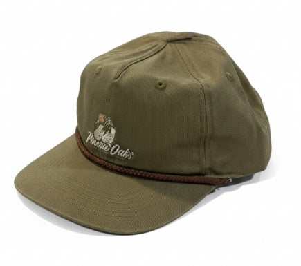 Prairie Oaks Pintail Rope Hat - Olive