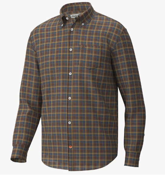 Southern Point Hadley Luxe Button Up - Hucksley Plaid