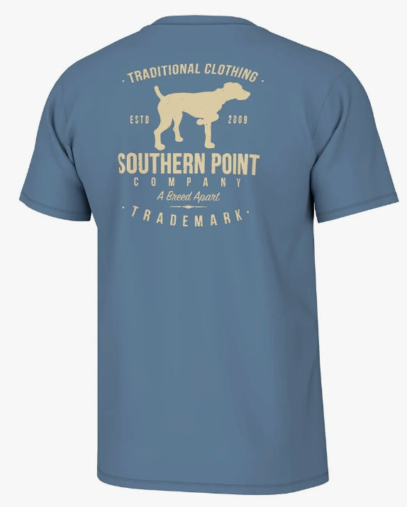 Southern Point The Southern S/S Tee - Captains Blue