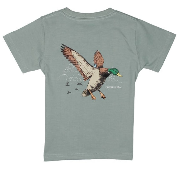 Properly Tied Boys Mallard Flight SS Tee