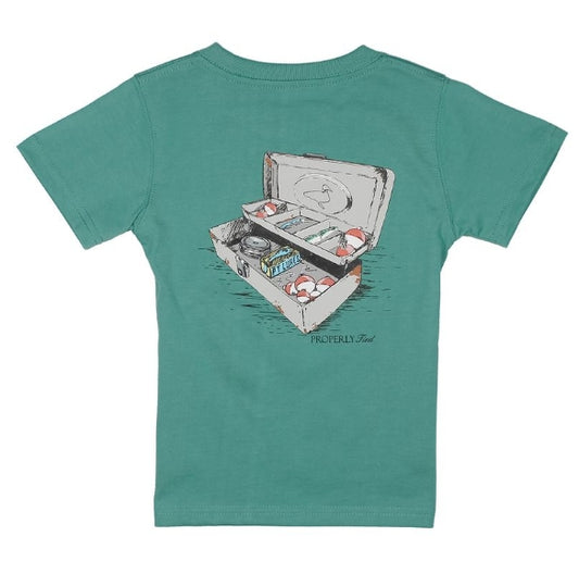 Properly Tied Boys Tackle Box SS Tee