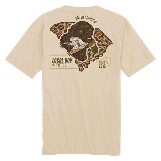 Local Boy Old School Retrieve State SS Tee - Sc