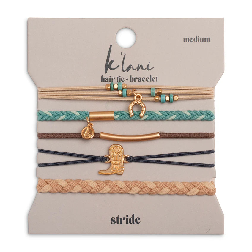 K'lani Hair Tie Bracelet -Stride