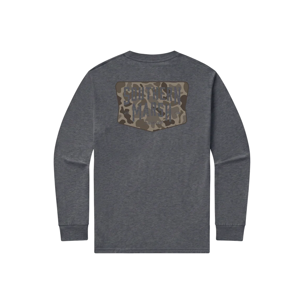 Southern Marsh Youth SEAWASH Tee Branding - Camo Shield