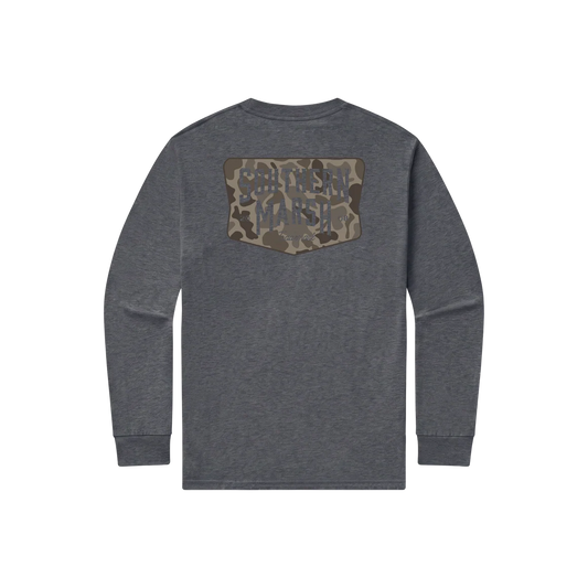 Southern Marsh Youth SEAWASH Tee Branding - Camo Shield