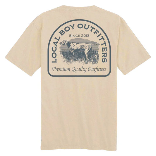Local Boy Youth Vinatge Pointer SS Tee - Latte