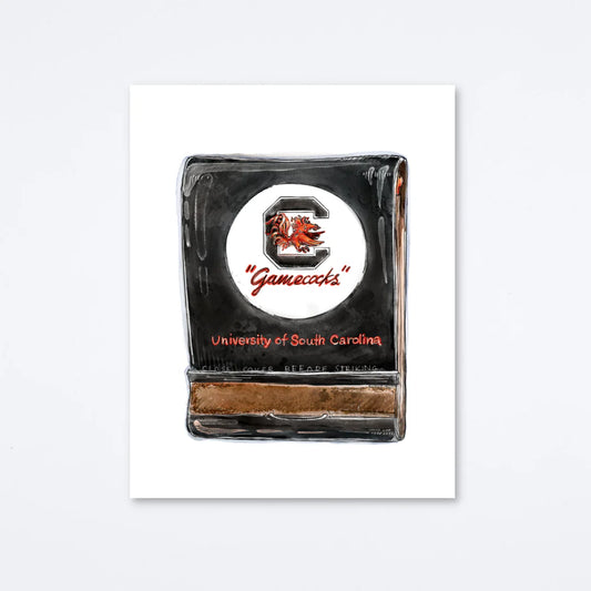 South Carolina Gamecocks Art Print
