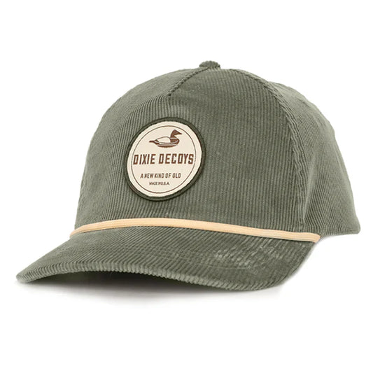 Dixie Decoys Corduroy Rope Hat - Salt Marsh