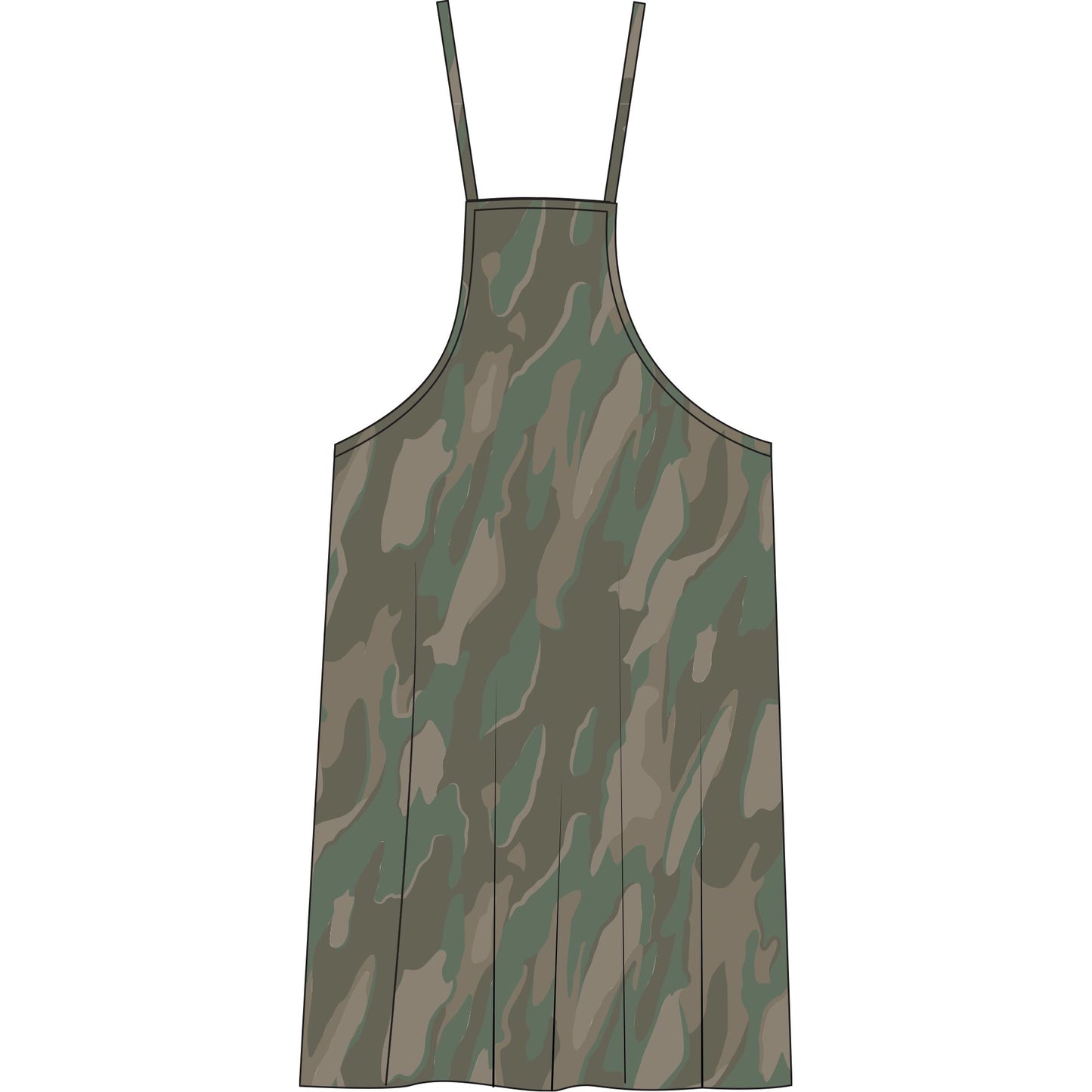 Marsh Wear Women's Buxton Romper Dress - Thyme Lowland Camo