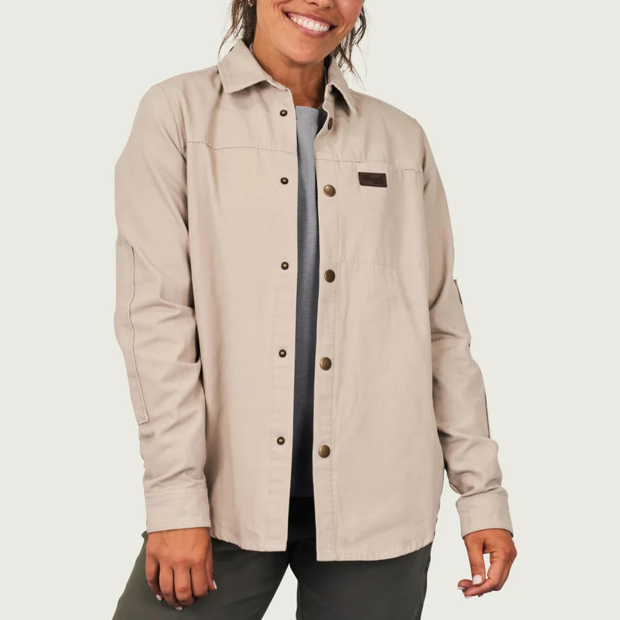 Marsh Wear Women's Delano Shacket - Khaki