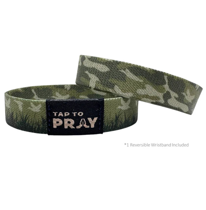Tap To Pray Wristbands - Waterfowl