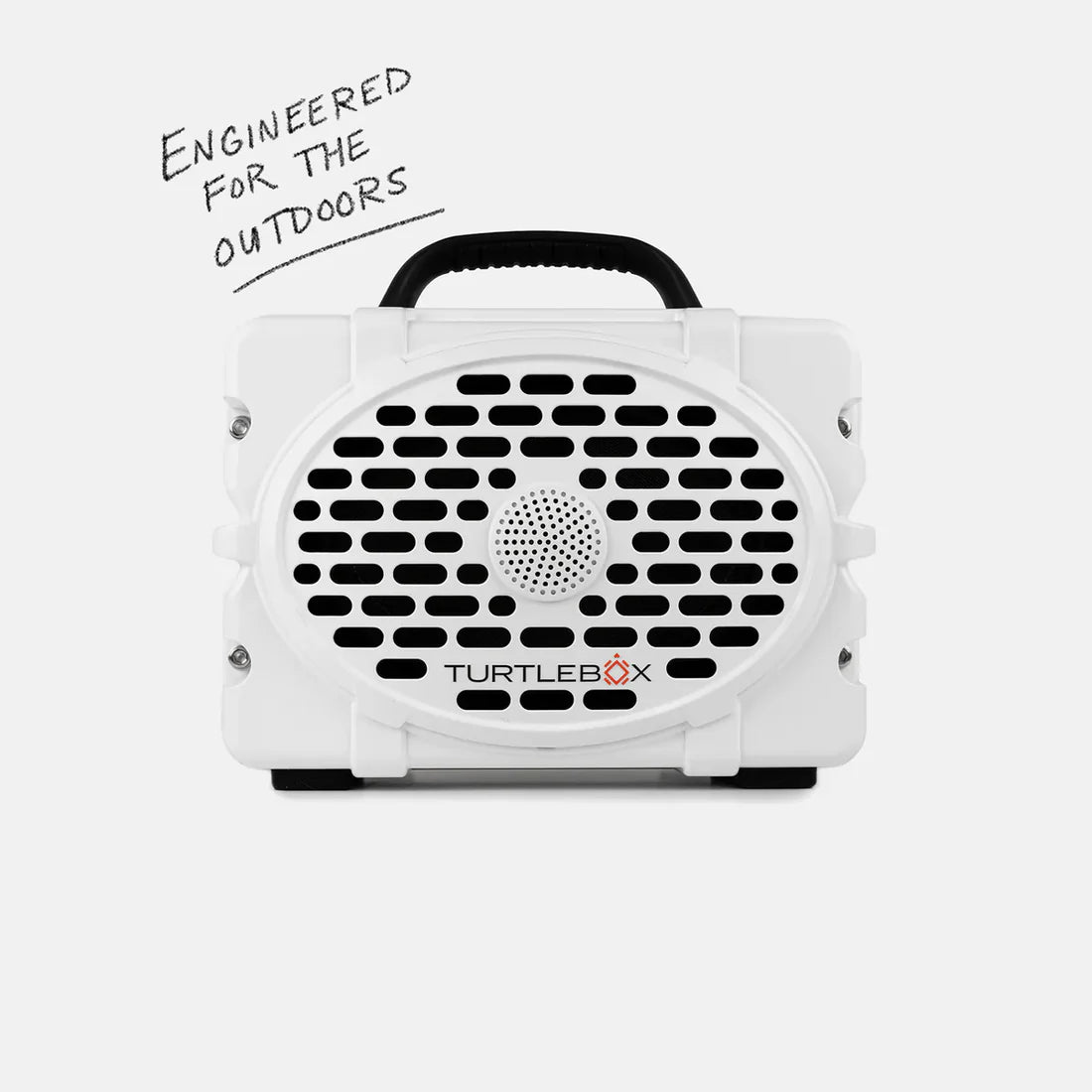 Turtlebox Gen 3 Speaker - White/Black