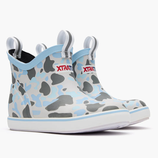 Xtratuf Youth Ankle Deck Boot - Ice Duck Camo