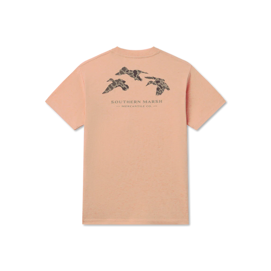 Southern Marsh Seawash Tee- Camo Shield