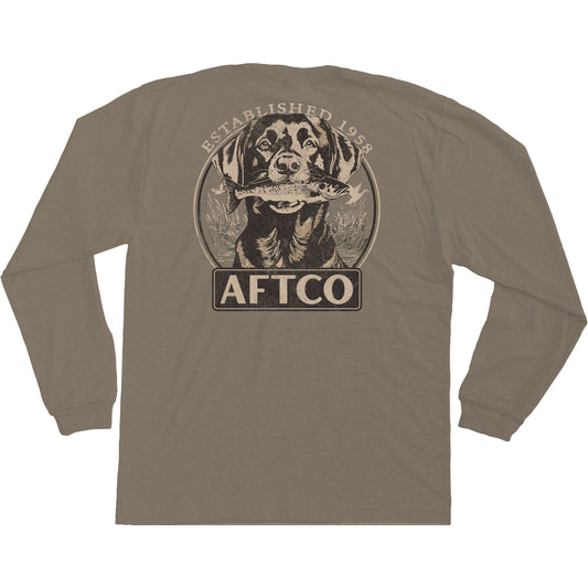 Aftco Youth On The Road Tee - Sand Heather