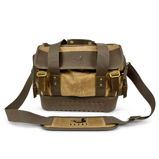 Dixie Decoys Waxed Canvas Blind Bag - Khaki