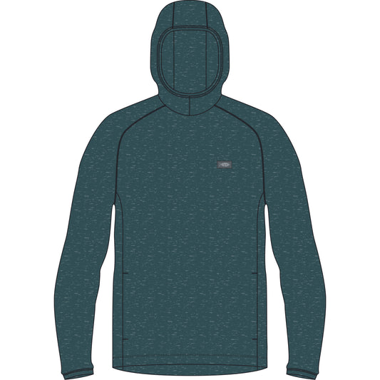 Aftco Youth Coastal Layer Hoodie - Dark Sea Heather