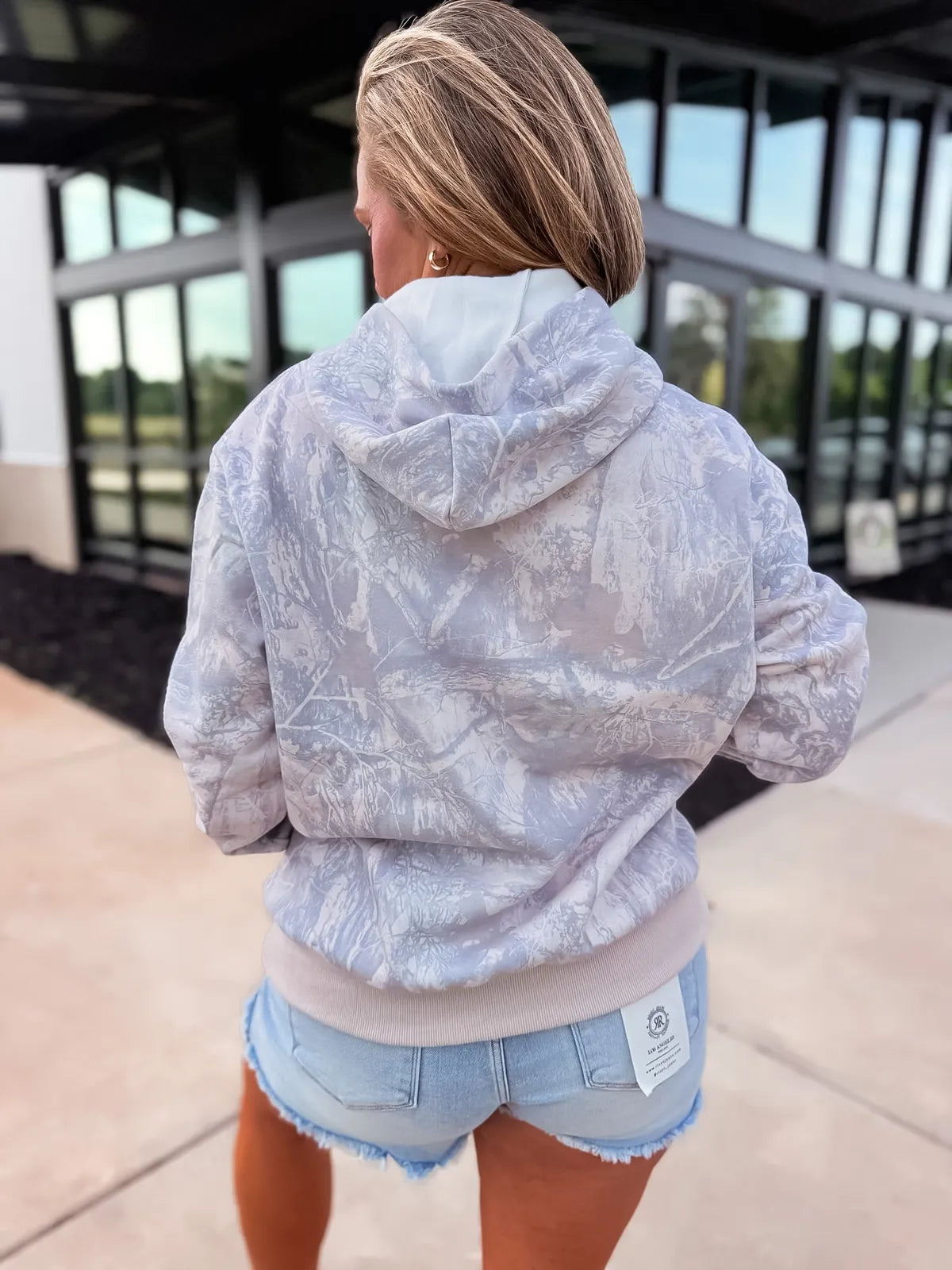 BIRDIE Hoodie in Light Timber Haze Camo